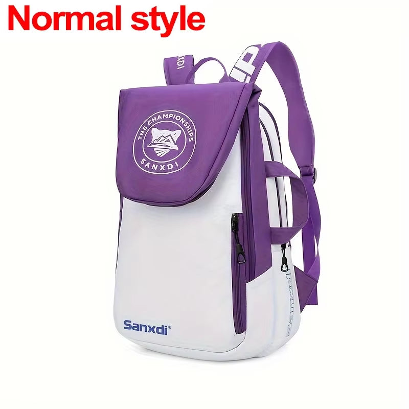Foldable Tennis Paddle Backpack Squash Badminton Racket Bag Padel Racquetball Carrying Handbag Man Large Capacity Sports Bags