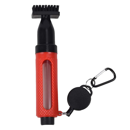 Golf Club Cleaner Brush Golf Cleaning Brush with Bottle & Clip Golf Club Groove Cleaner Brush Portable Golf Cue Brush for Golf